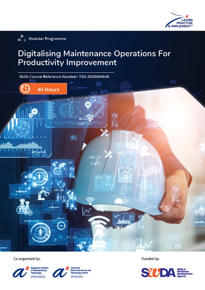 Digitalising Maintenance Operations for Productivity Improvement